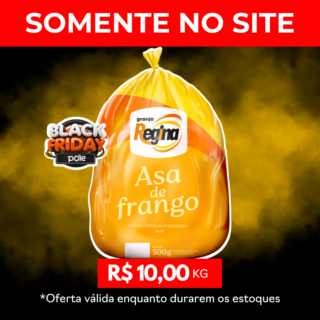 Asa S/Coxinha Frango Cong 12kg - Granja Regina